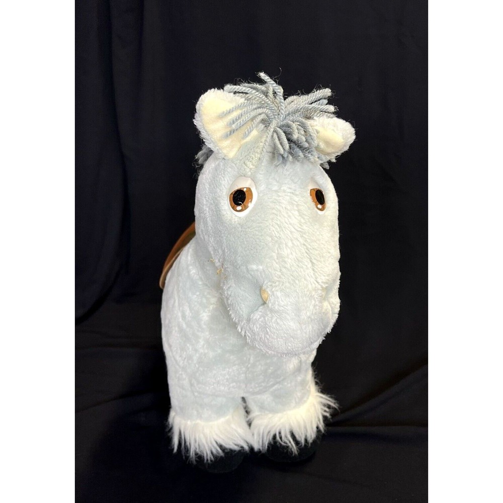 VTG Cabbage Patch Kids CPK 17” Show Pony Plush Gray Horse 1984 Coleco - Picture 2 of 11